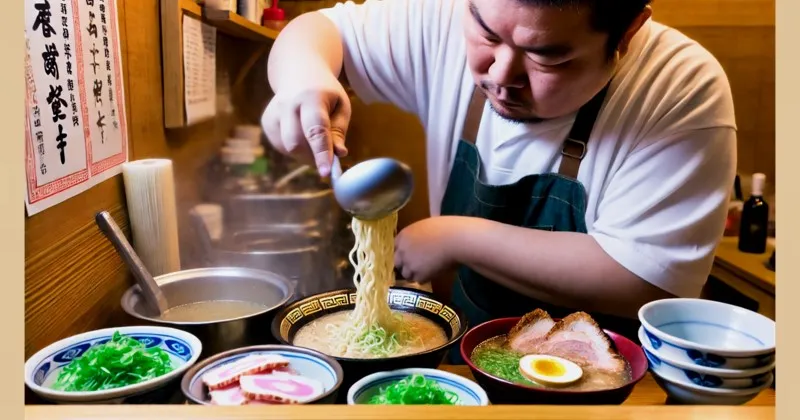 イメージ画像：ラーメンをつくる