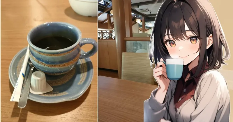 イメージ画像:コーヒーを楽しむ女性