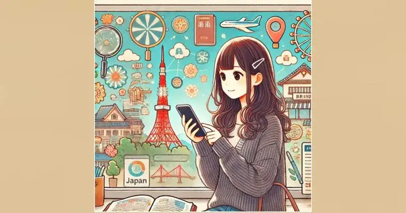 スマホで検索－若い女性