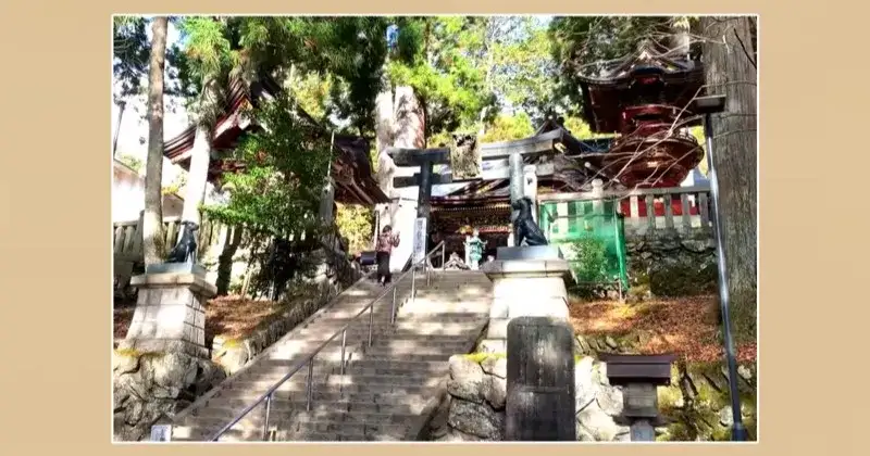 三峯神社 初詣 鳥居