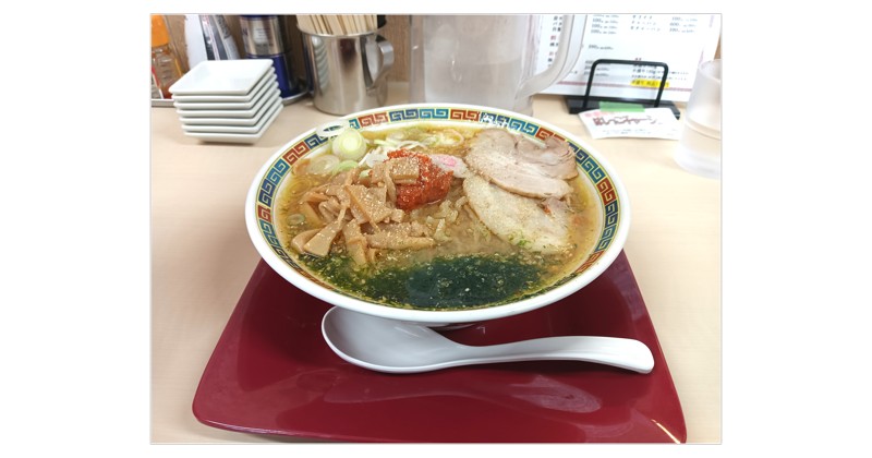 メンフジミ　辛みそラーメン大盛り