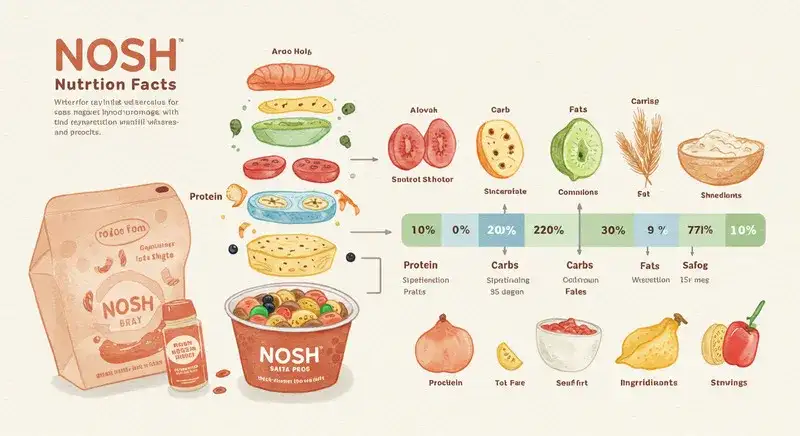 ナッシュの食事の分解図