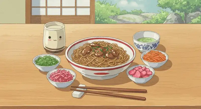 アレンジ自在な焼きそば