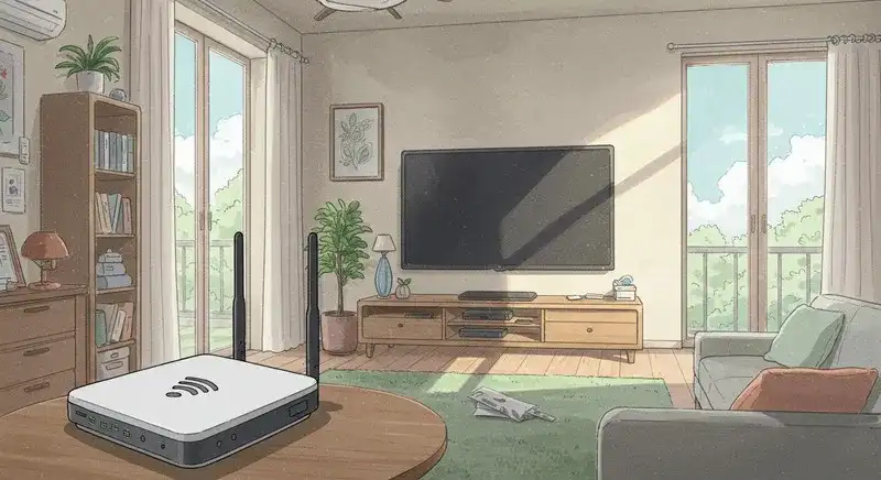 快適な視聴環境の例