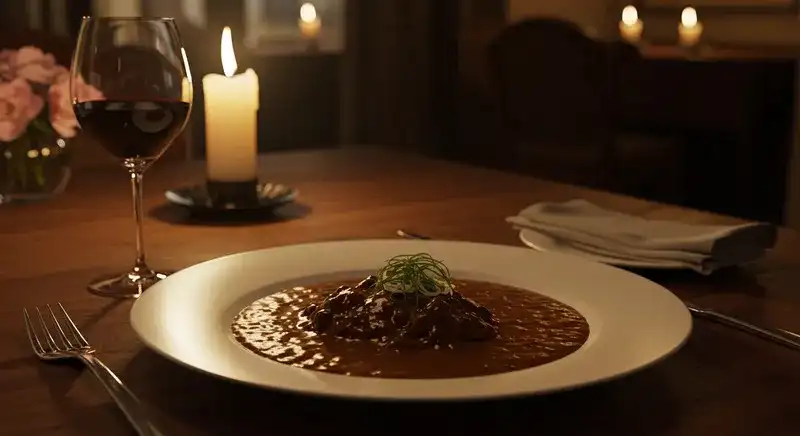 ワインと共に味わうご褒美カレー