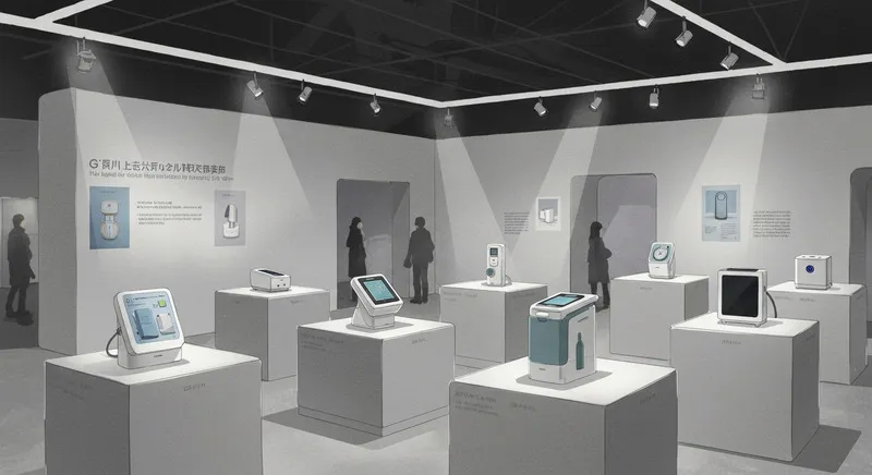 フィットットの医療機器展示