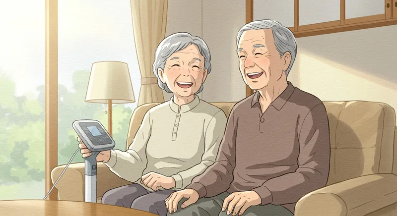 フィットット使用に満足な夫婦
