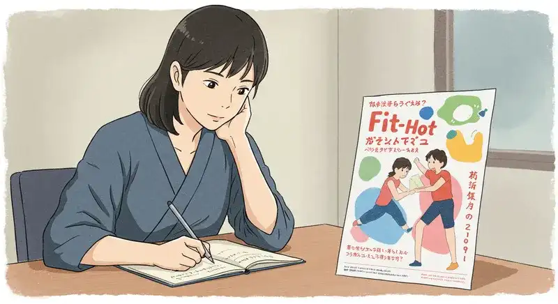 フィットットの評判をまとめる様子