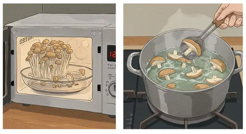 レンジ調理と鍋調理の違い