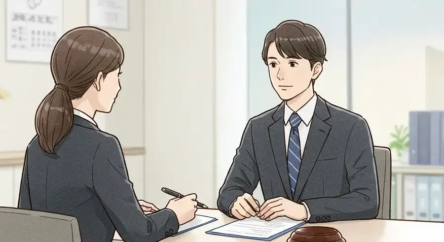 専門家と話すことによる安心感-