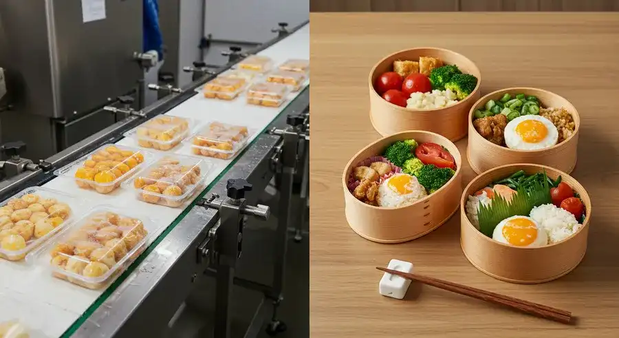 市販品と自家製まるごと冷凍弁当の違い