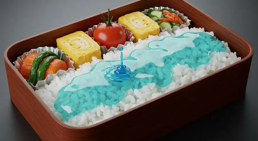 まずい原因となる冷凍弁当の水分